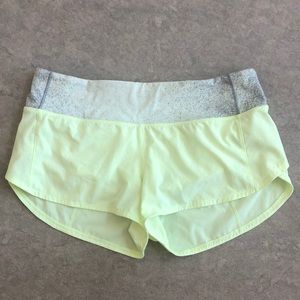 EUC Lululemon Speed Up Shorts - Size 6